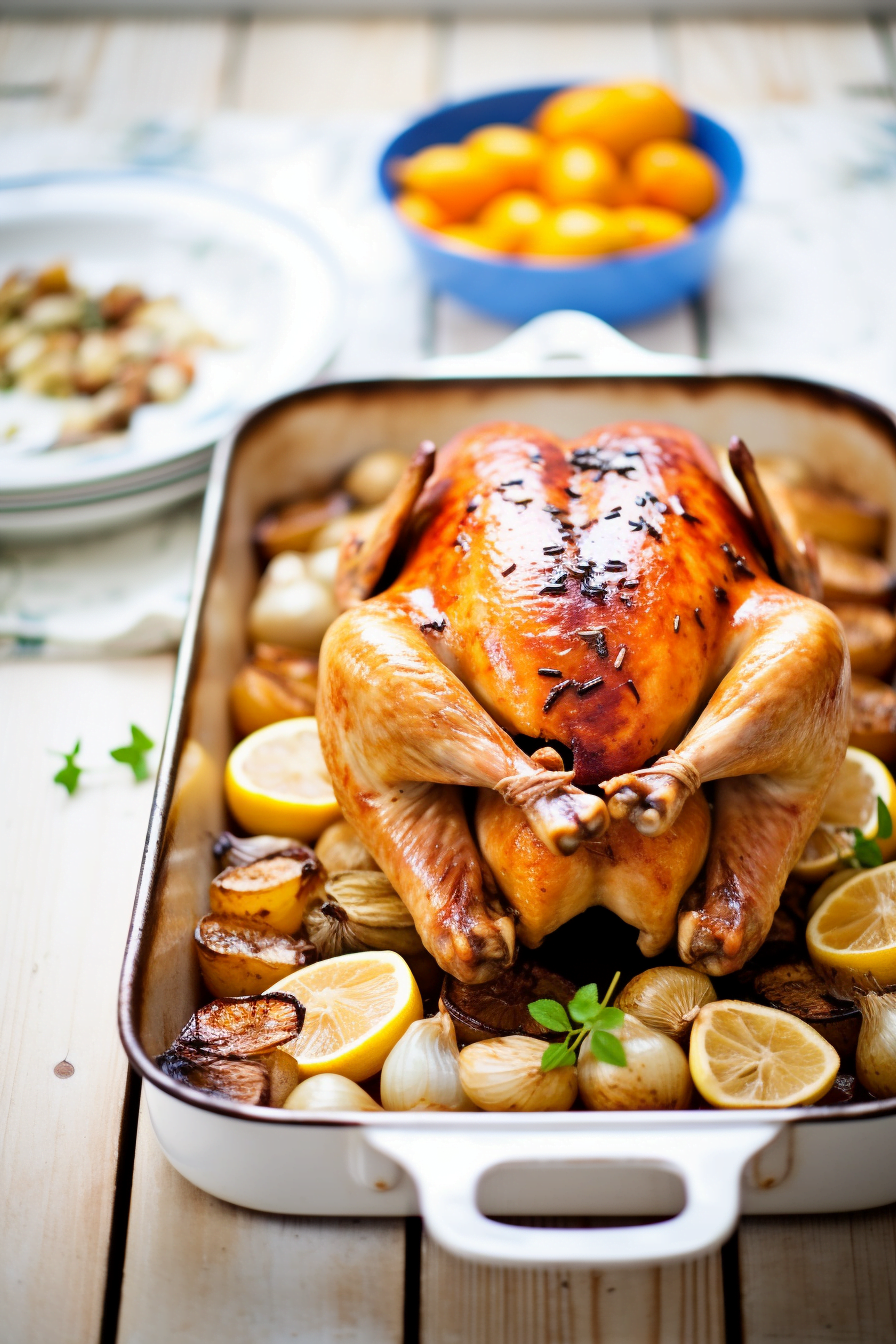 Ankara-Style Roasted Chicken in the Oven