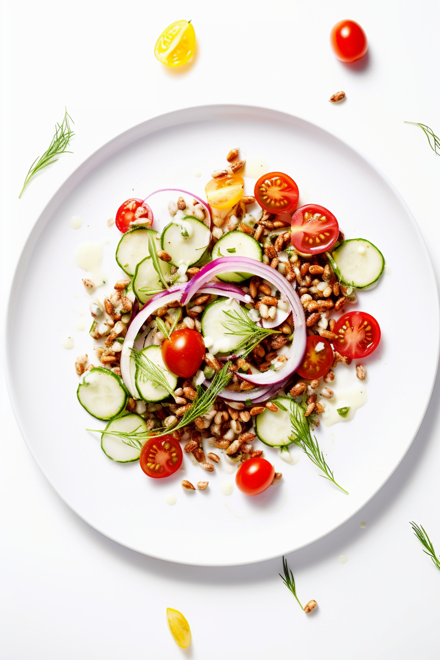 Formentera Vegetable and Farro Salad