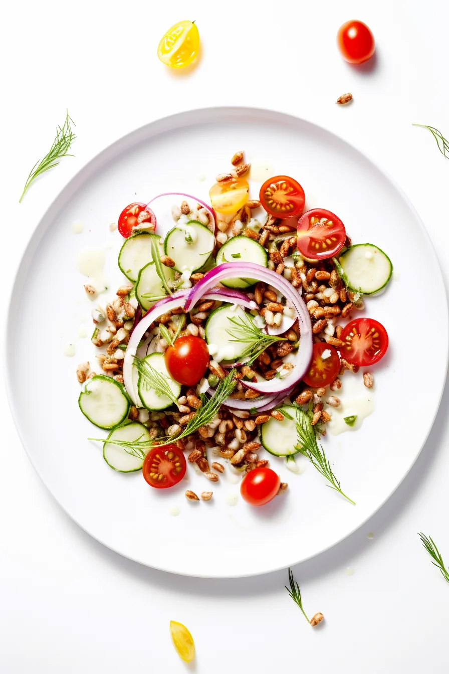 Formentera Vegetable and Farro Salad
