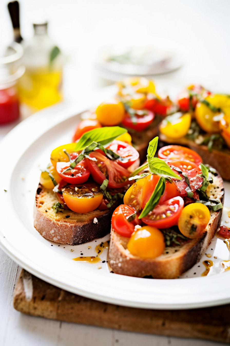 Heirloom Tomatoes for Bruschetta