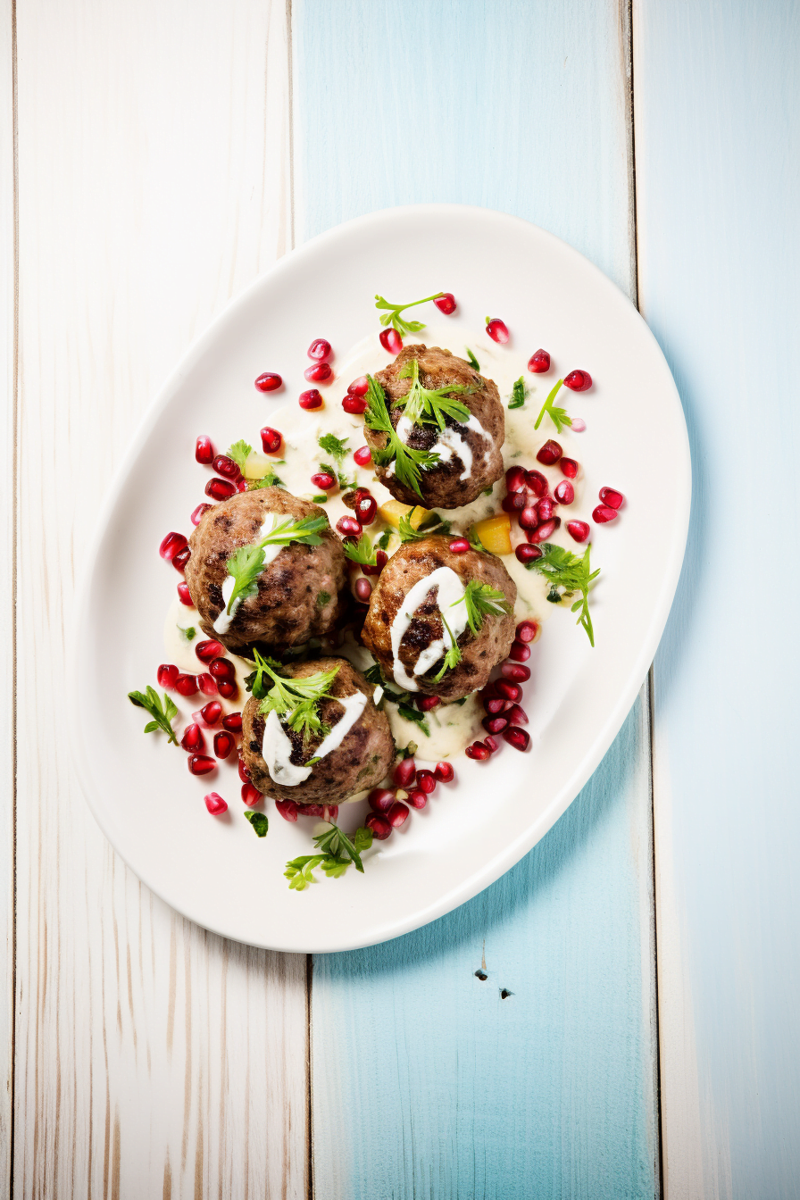 Preparing Lamb Meatballs