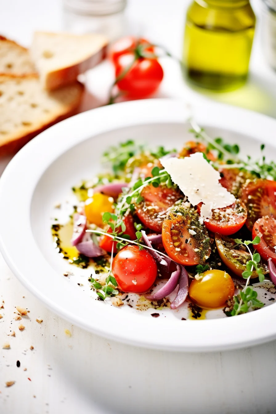 Mallorcan Tomato and Bread Salad (Pa amb Oli)