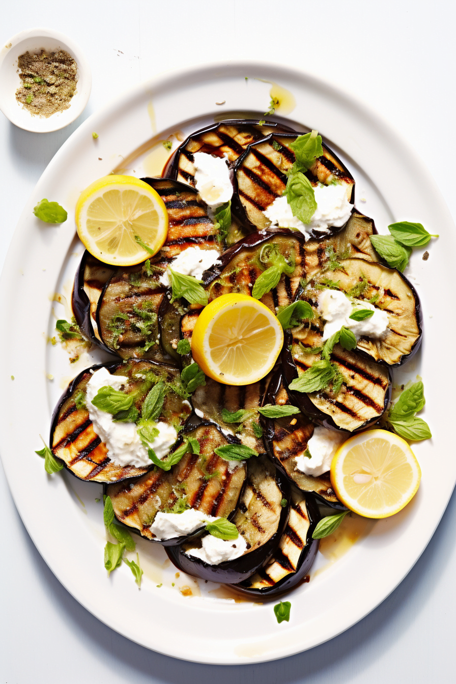 Grilling Eggplant