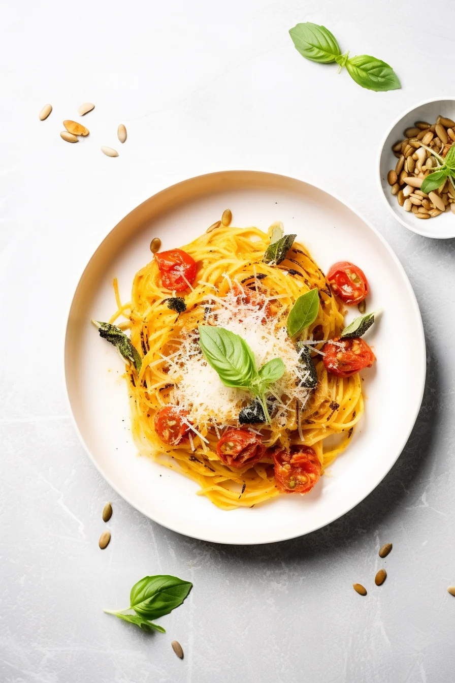 Preparing Tomato Basil Sauce