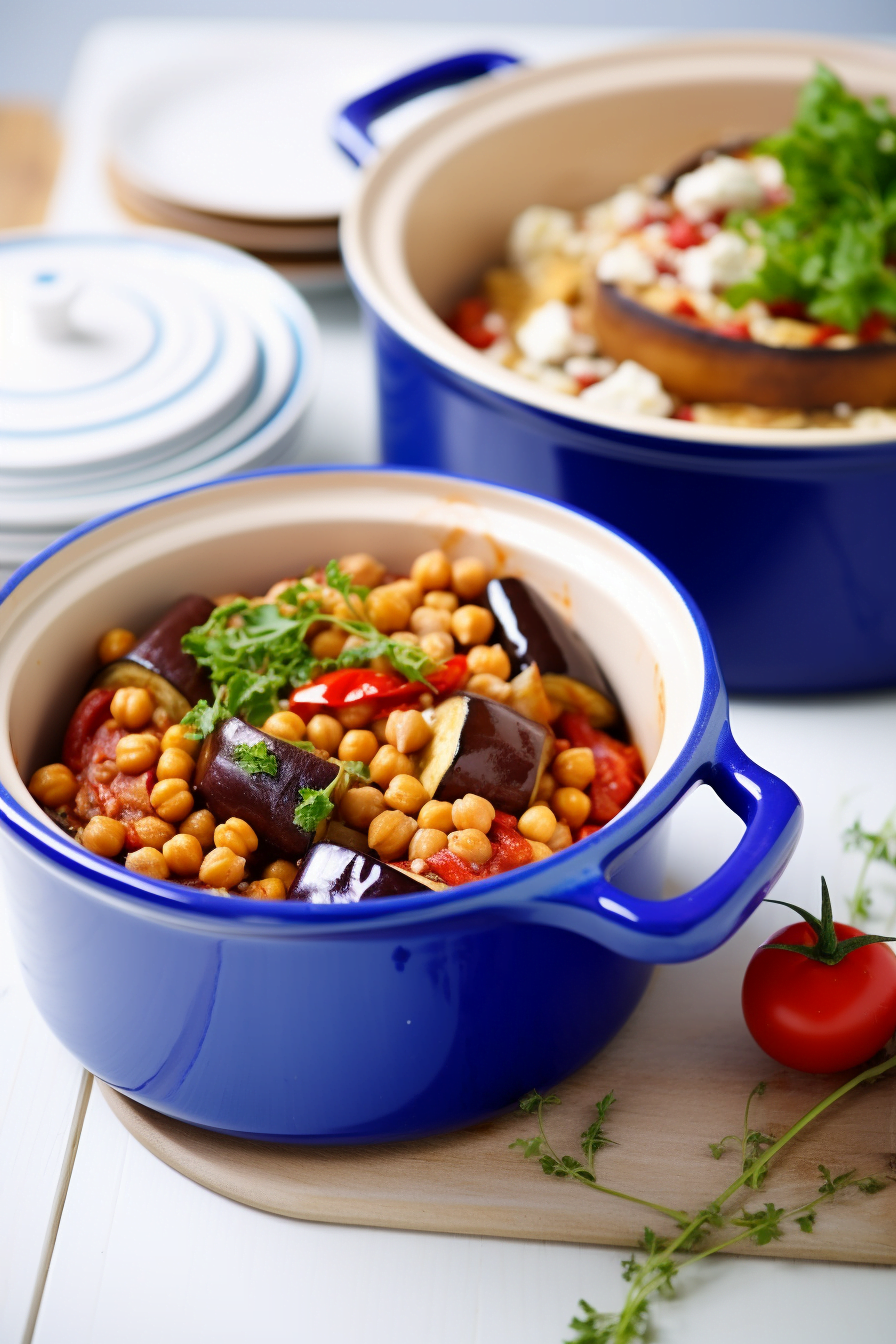 Turkish Chickpea and Eggplant Stew (Nohutlu Patlıcan)