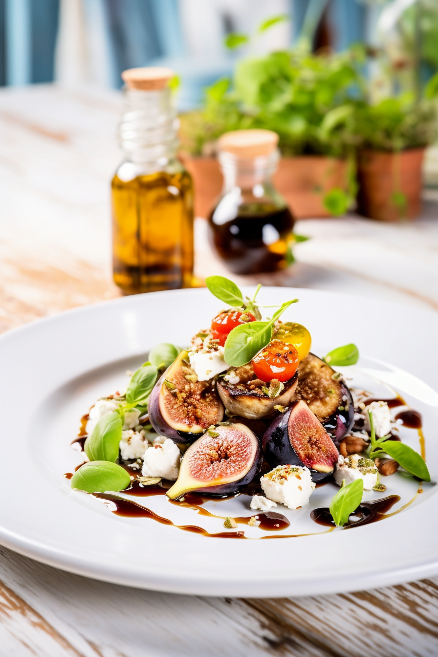 Cretan Dakos Salad Preparation