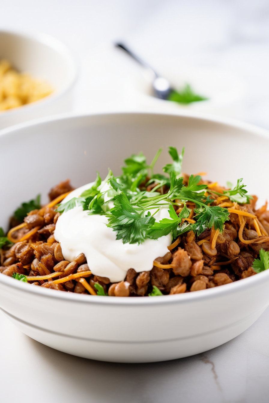 Cooking Cypriot Lentils with Rice and Caramelized Onions (Mujaddara)
