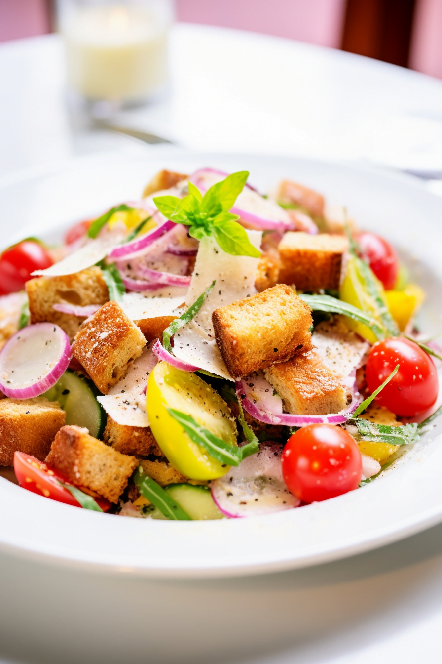 Florentine Panzanella Salad Ready to Serve