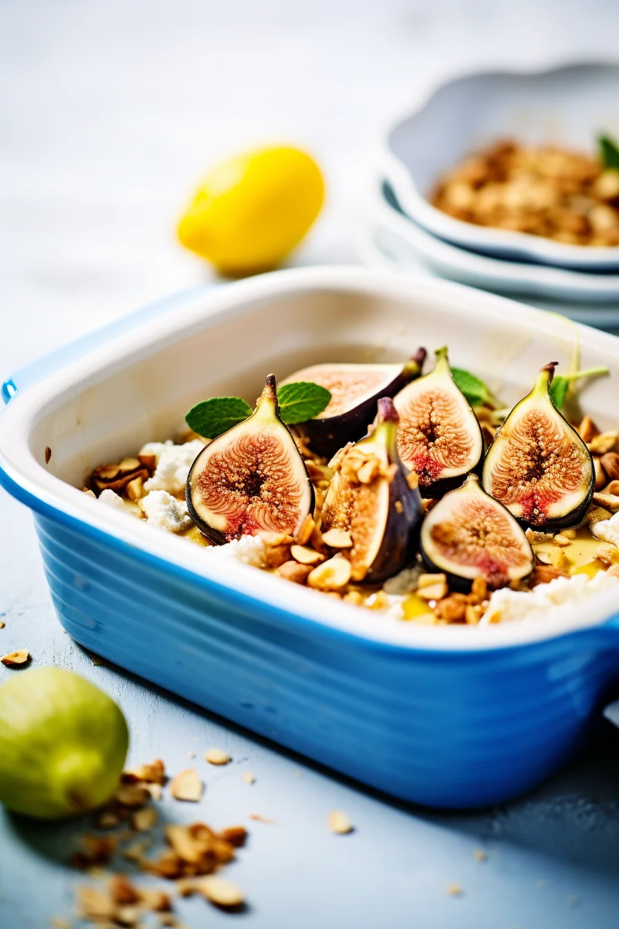 Baked Figs Ready to Serve Baked Figs Ready to Serve