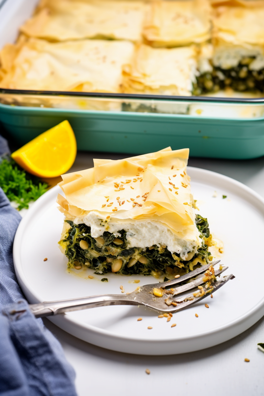 Baked Greek Spanakopita