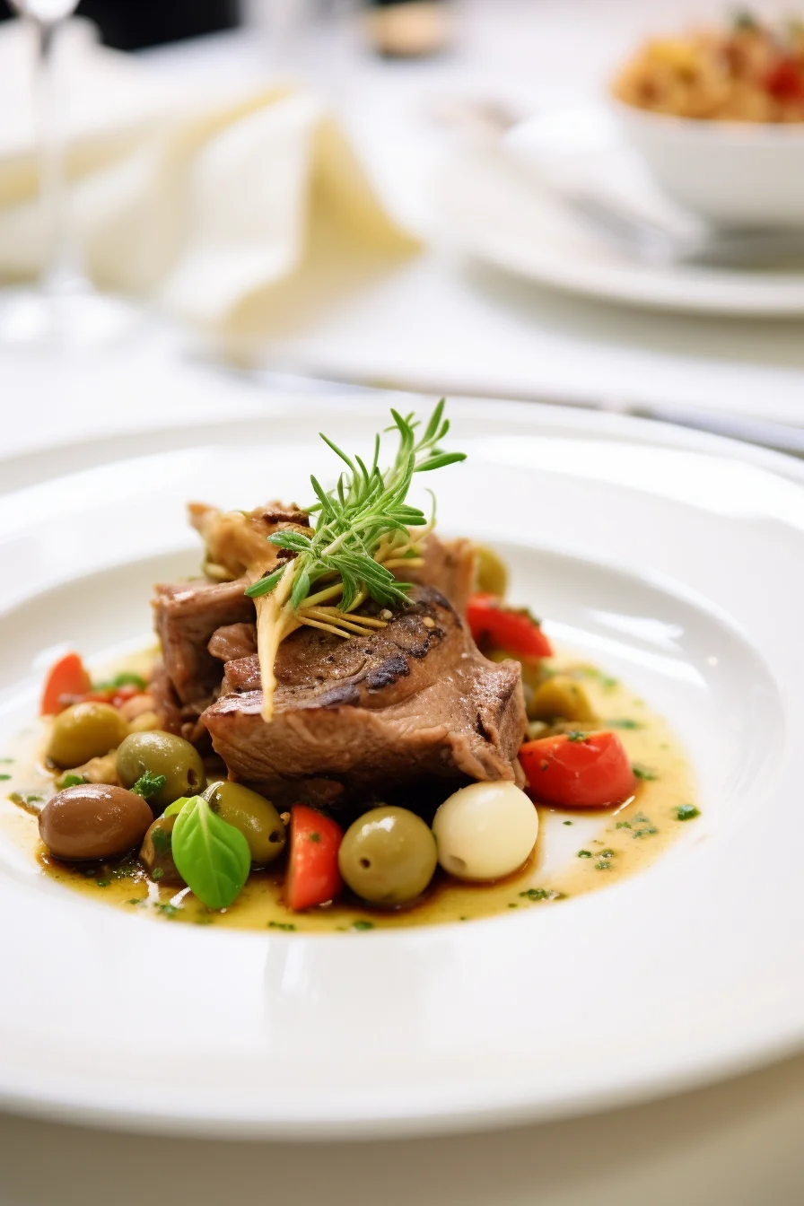 Cooked Ibizan Rabbit Stew