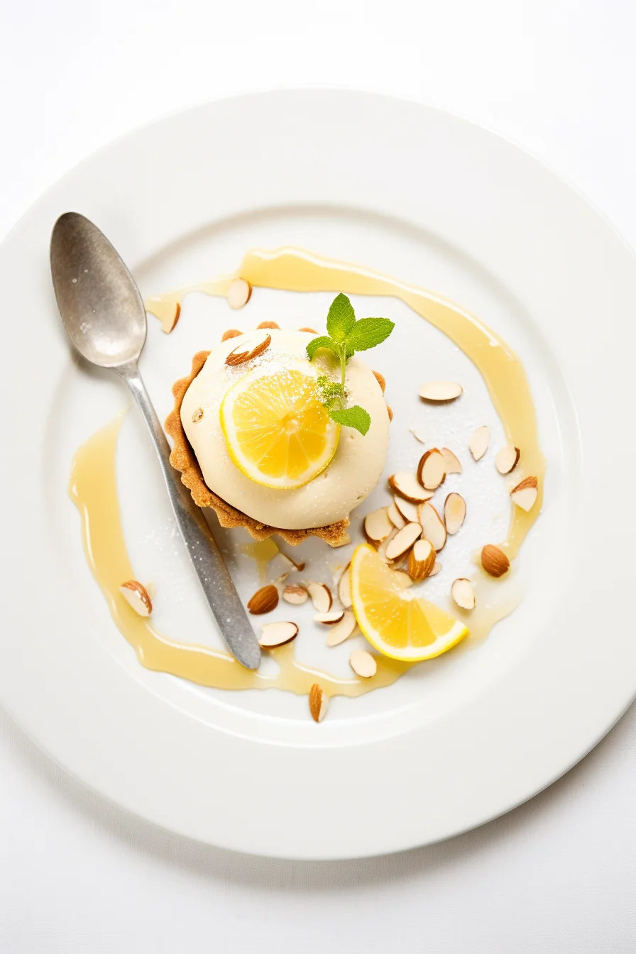 Baked Mallorcan Lemon and Almond Tart