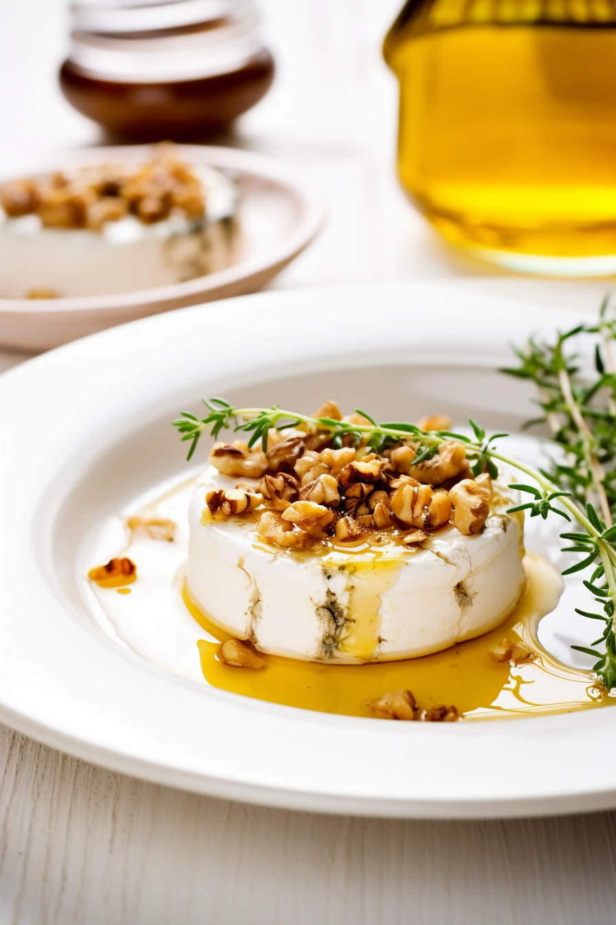 Baked Menorcan Goat Cheese
