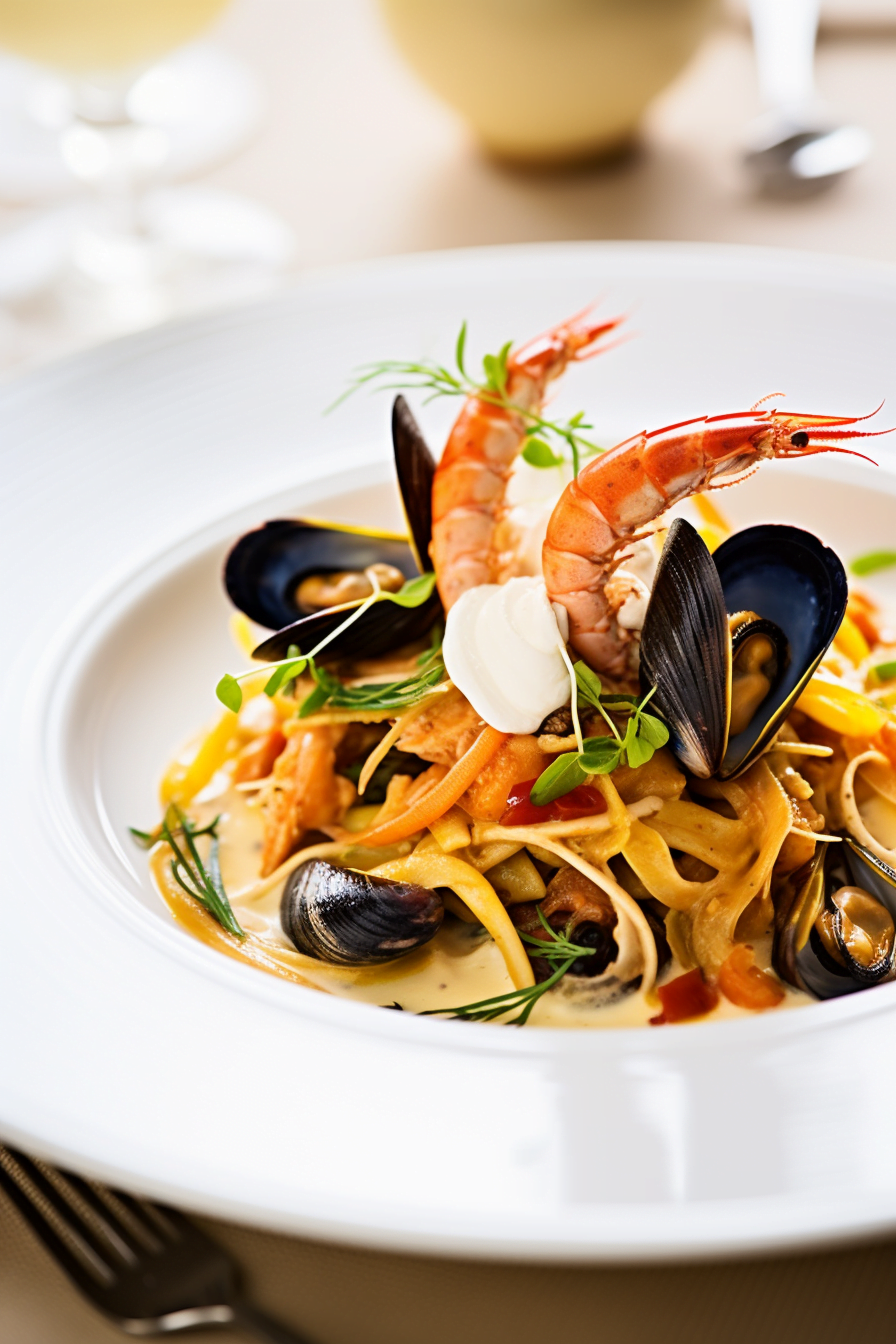 Menorcan Seafood Fideuà with Aioli Ready to Serve