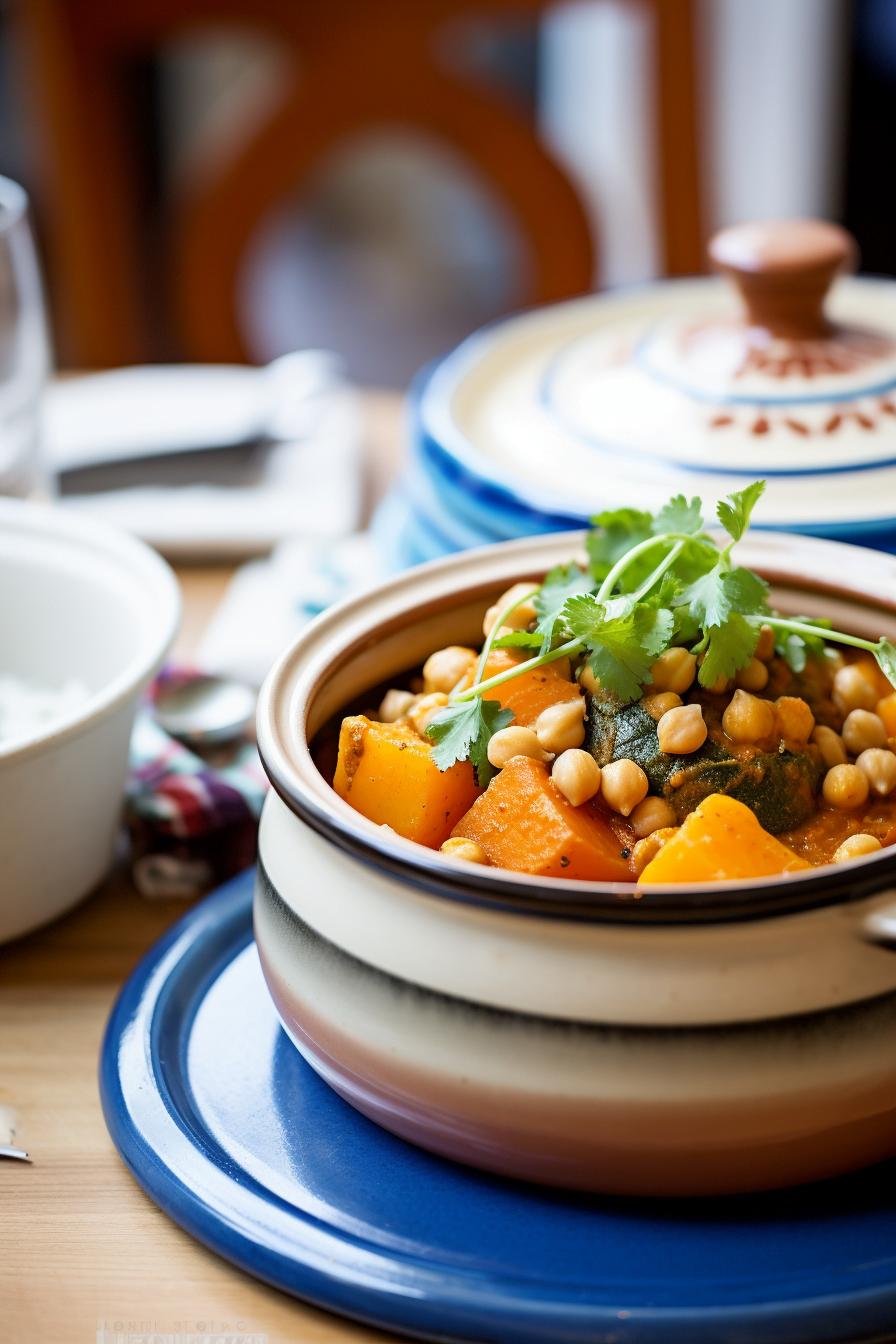 Pumpkin and Chickpea Tagine with Couscous Ready to Serve