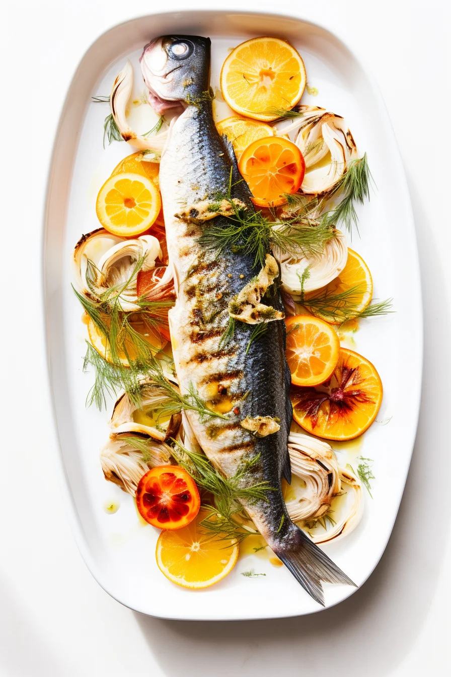 Roasted Branzino with Fennel and Sicilian Citrus Ready to Serve