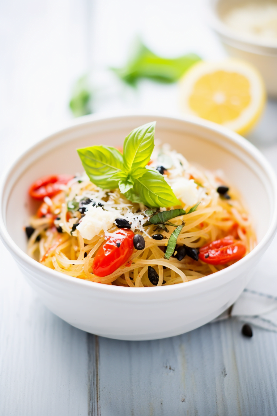 Spaghetti Squash Ready to Serve