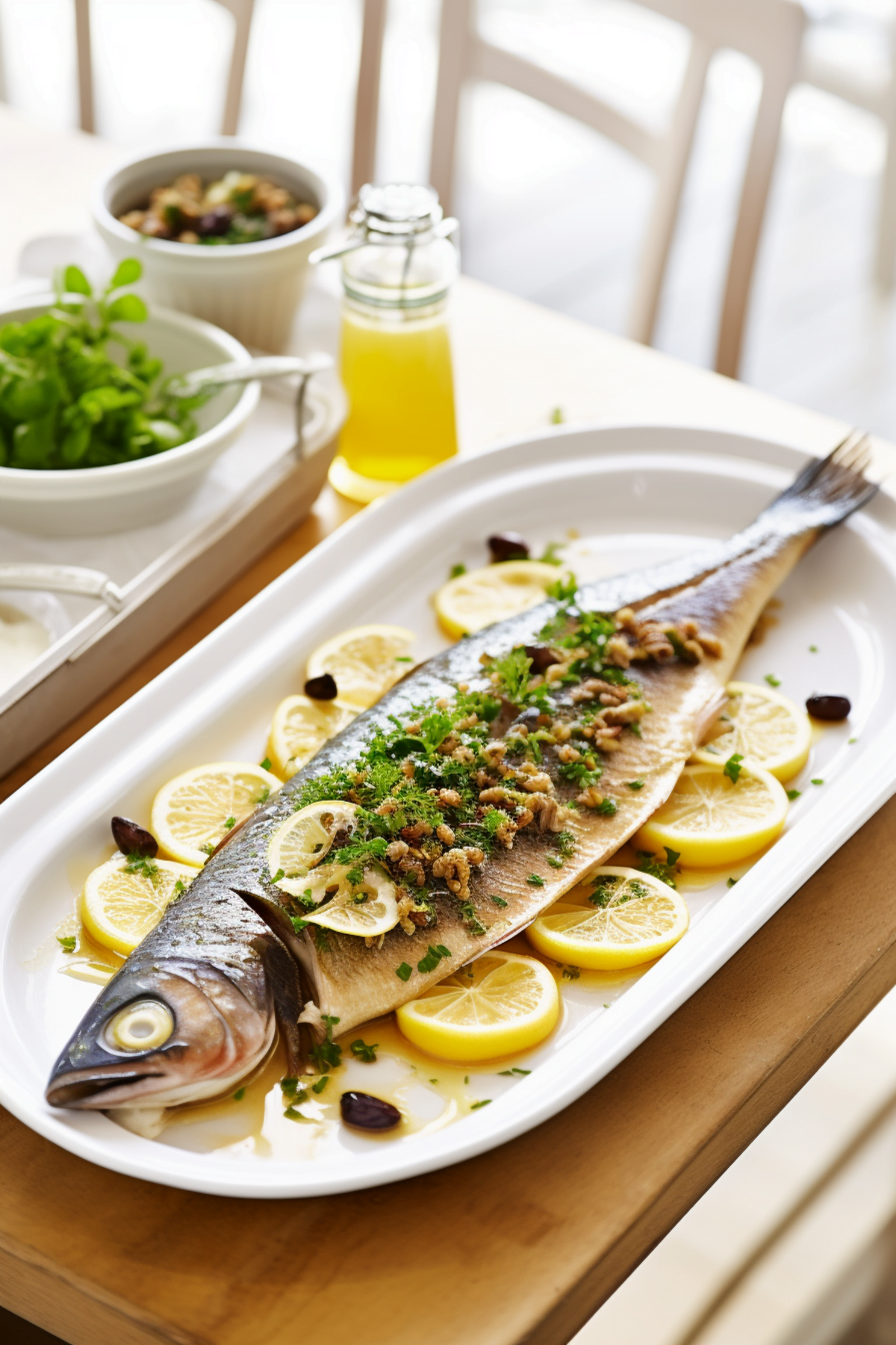 Albanian Baked Trout with Walnuts and Lemon_001
