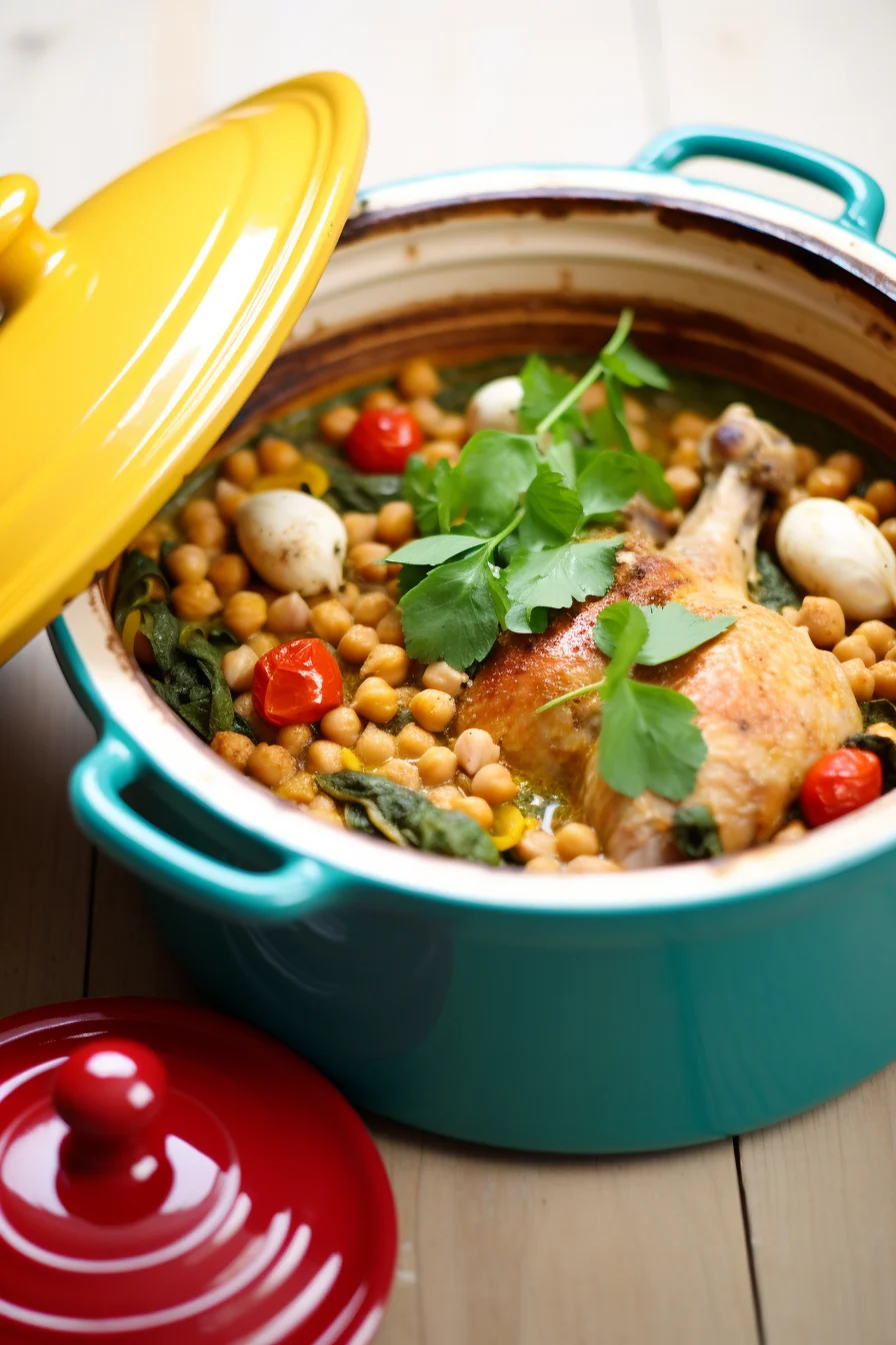 Ingredients for Algerian Chicken and Chickpea Stew