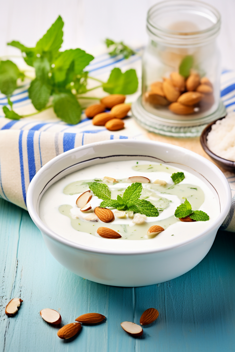 Andalusian Chilled Almond Soup (Ajo Blanco)
