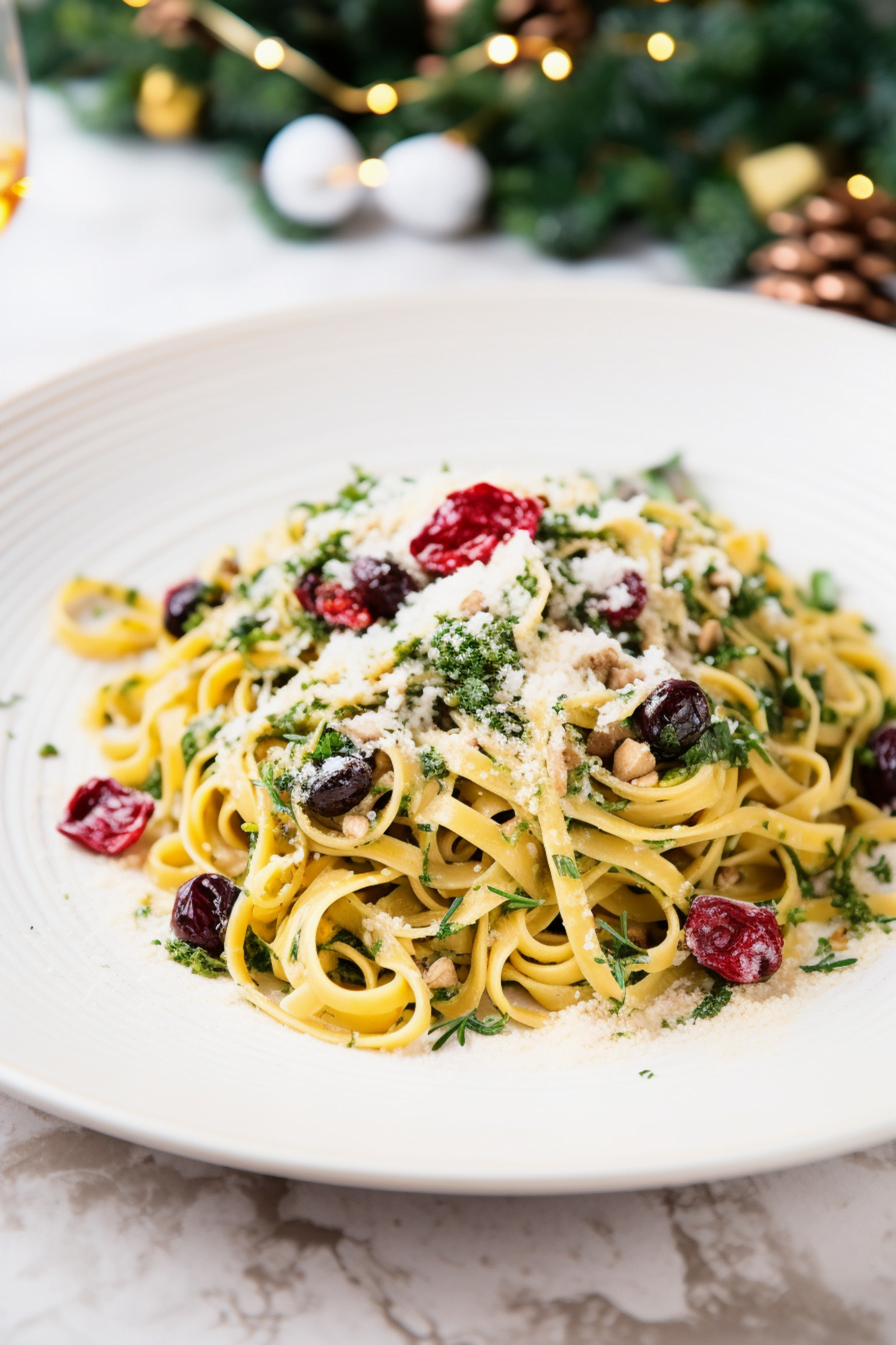 Artichoke and Olive Pasta with Lemon and Garlic_001
