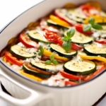 Baked Ratatouille Gratin with Herbed Crumbs_001