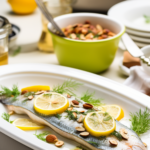 Baked Trout with Almond and Herb Crust_001