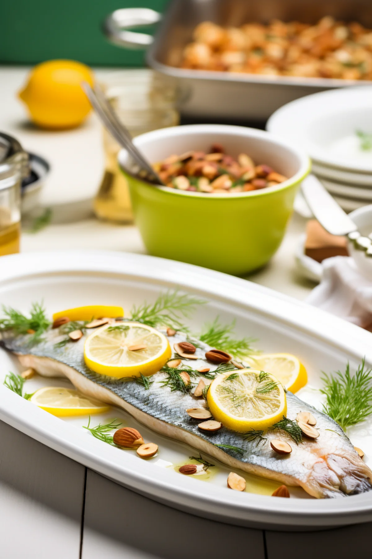 Baked Trout with Almond and Herb Crust_001
