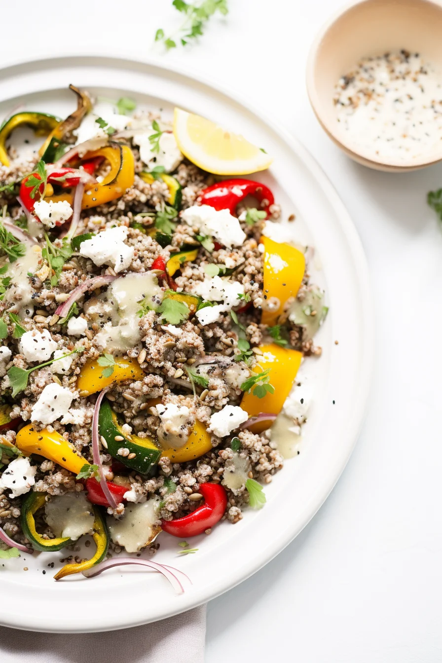 Ingredients for Black Sea Buckwheat Salad