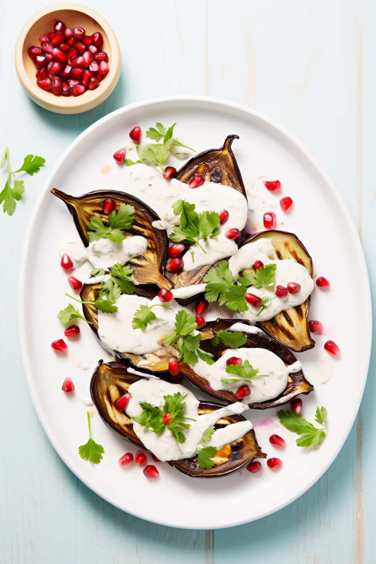 Bodrum-Style Grilled Eggplant and Yogurt Salad_001