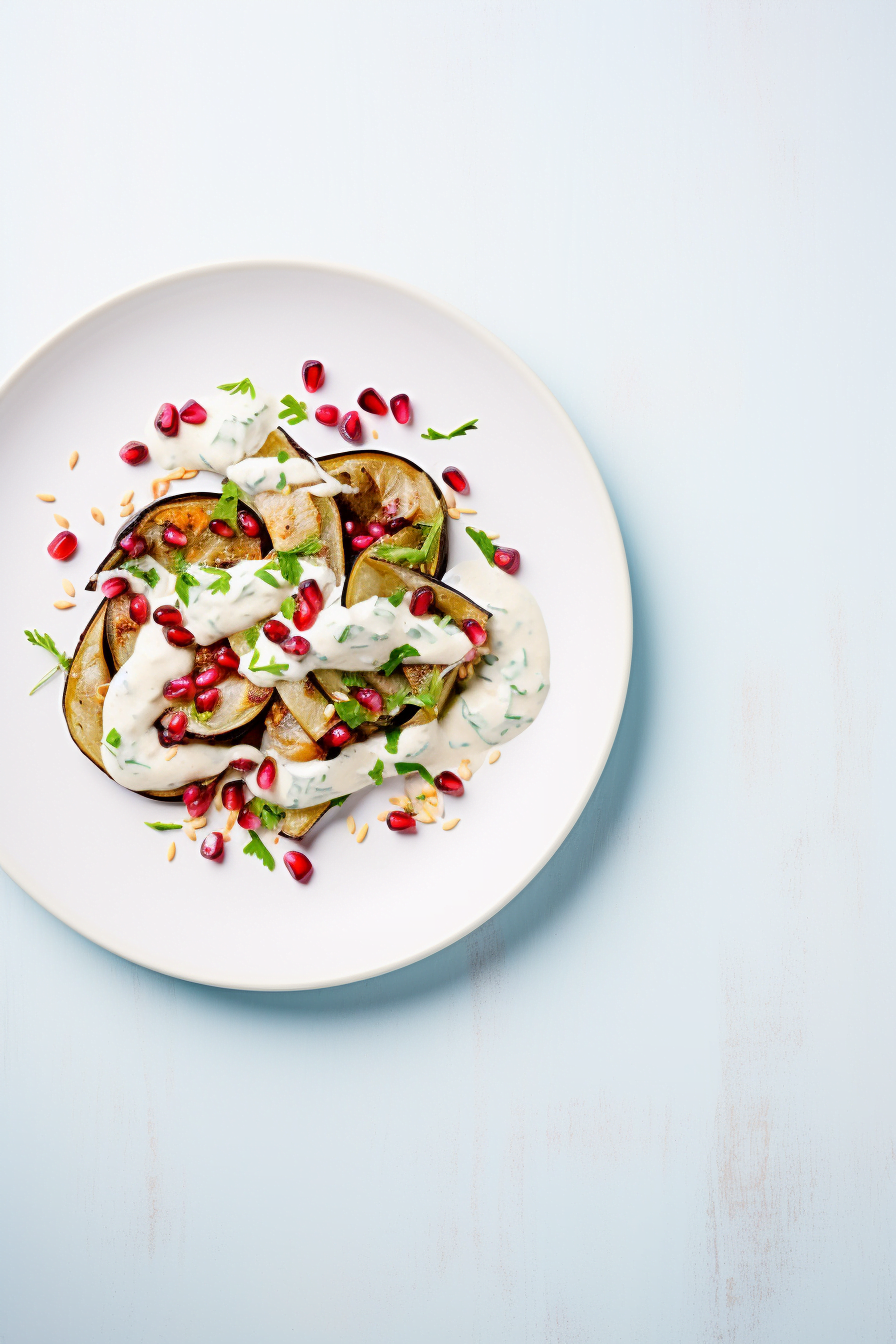 Bodrum-Style Grilled Eggplant and Yogurt Salad