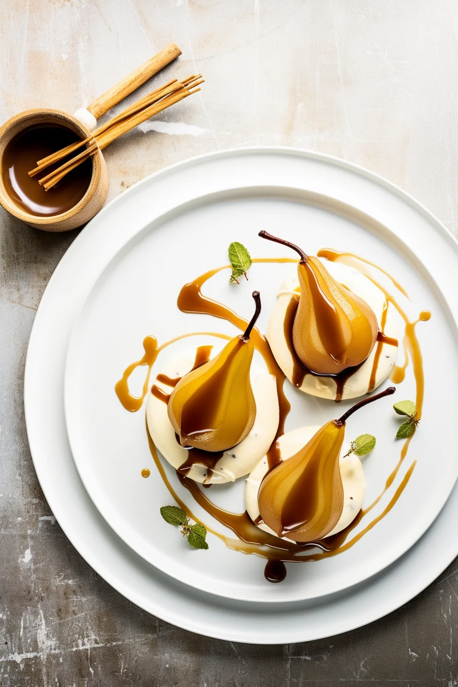 Preparing Bursa-Style Poached Pears