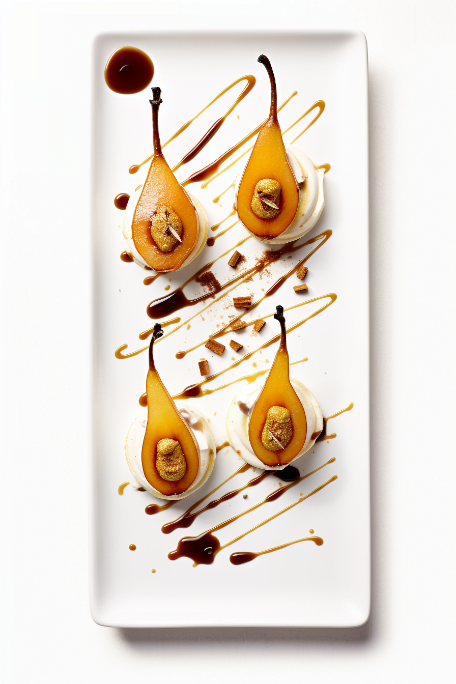 Bursa-Style Poached Pears in Clove and Cinnamon Syrup