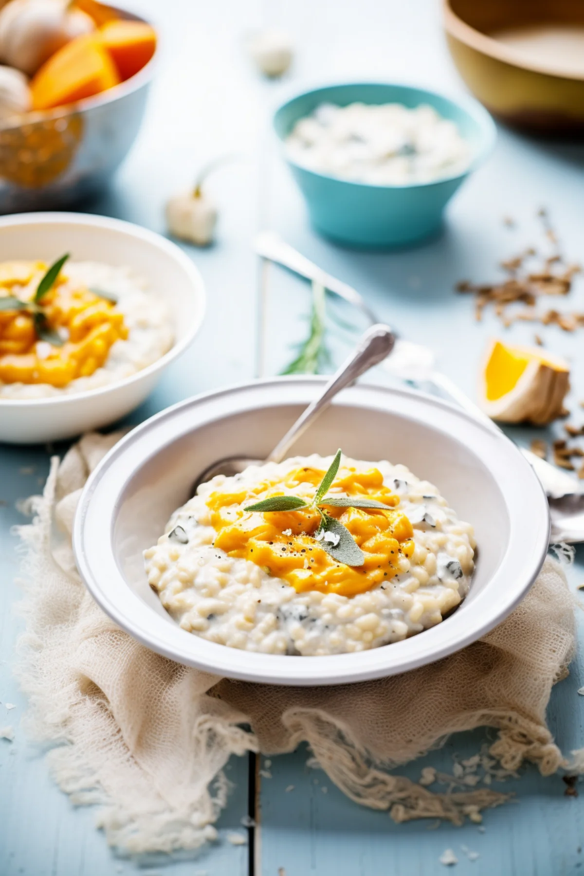 Butternut Squash and Sage Risotto with Pine Nut Gremolata_001