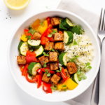 Cauliflower Rice Stir-Fry with Tofu and Vegetables_001