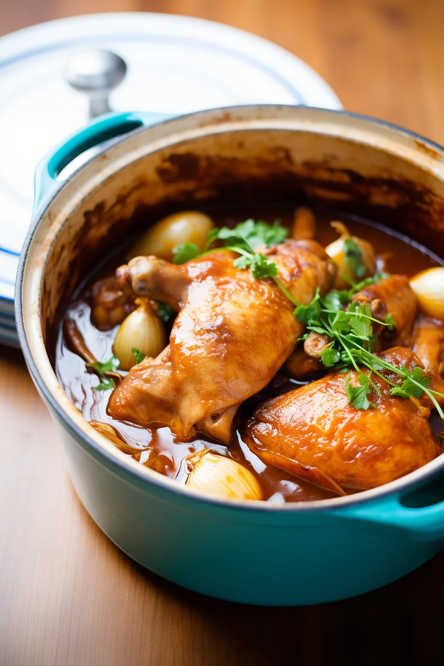 Preparing Chicken Stifado