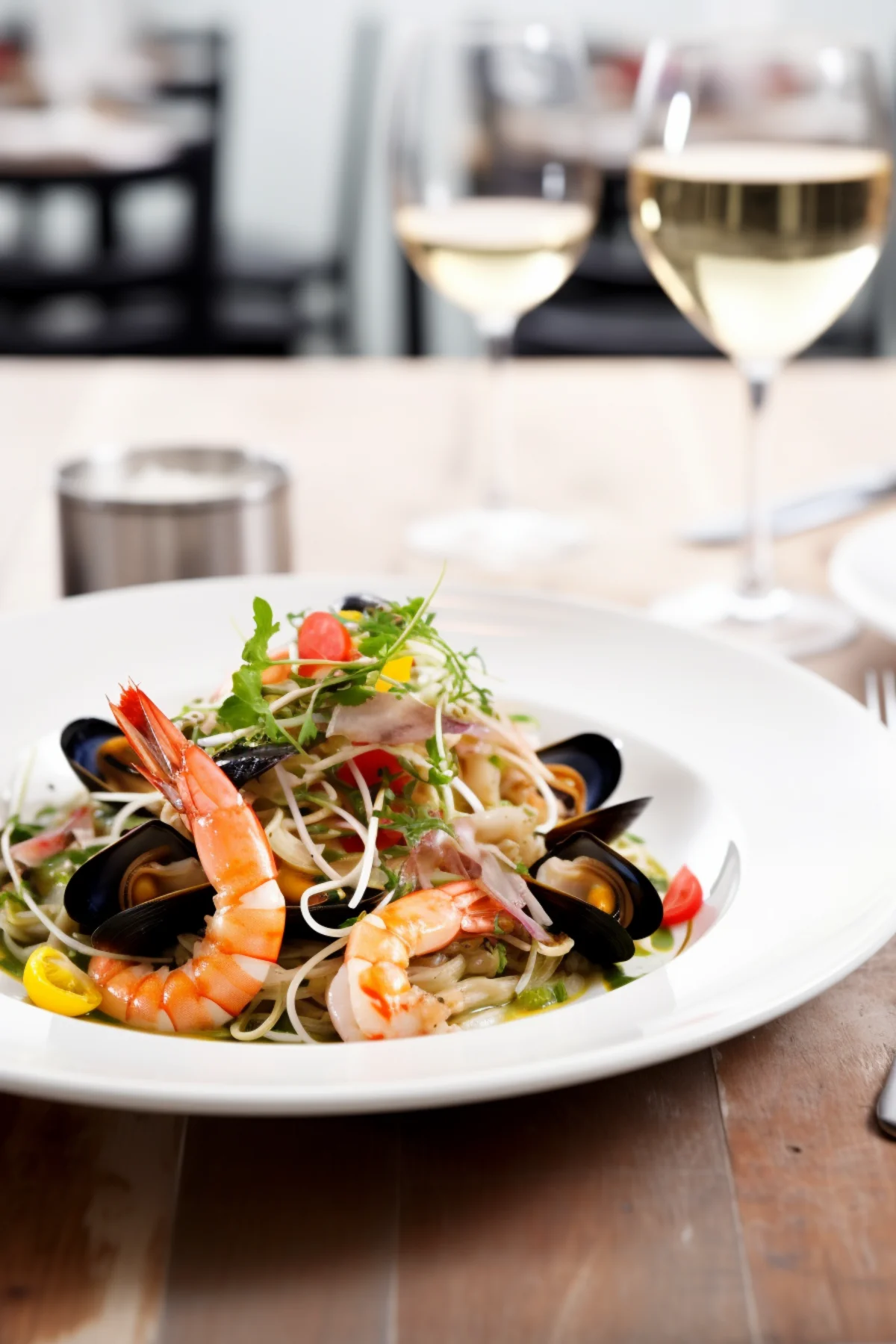 Croatian Squid Ink Pasta with Seafood (Crna Pašta)_001