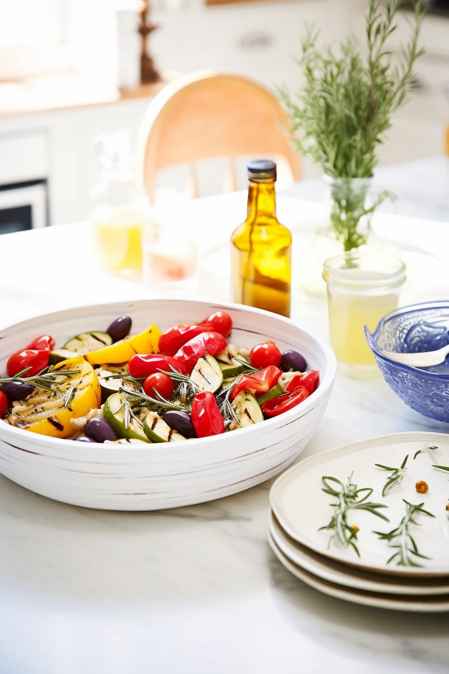 Grilled Vegetables for Croatian Summer Salad