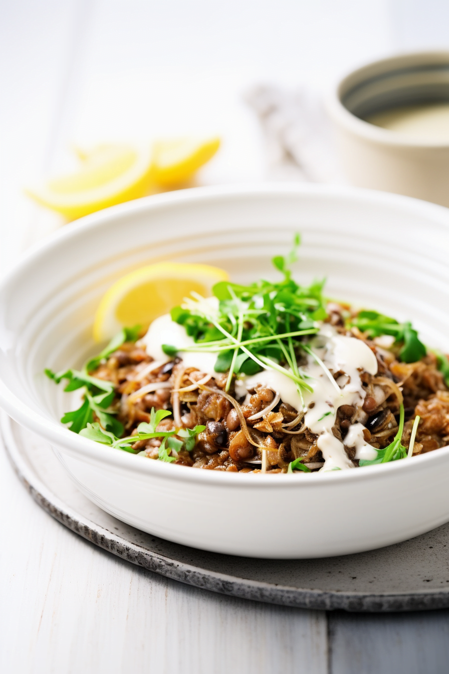 Cypriot Lentils with Rice and Caramelized Onions (Mujaddara)