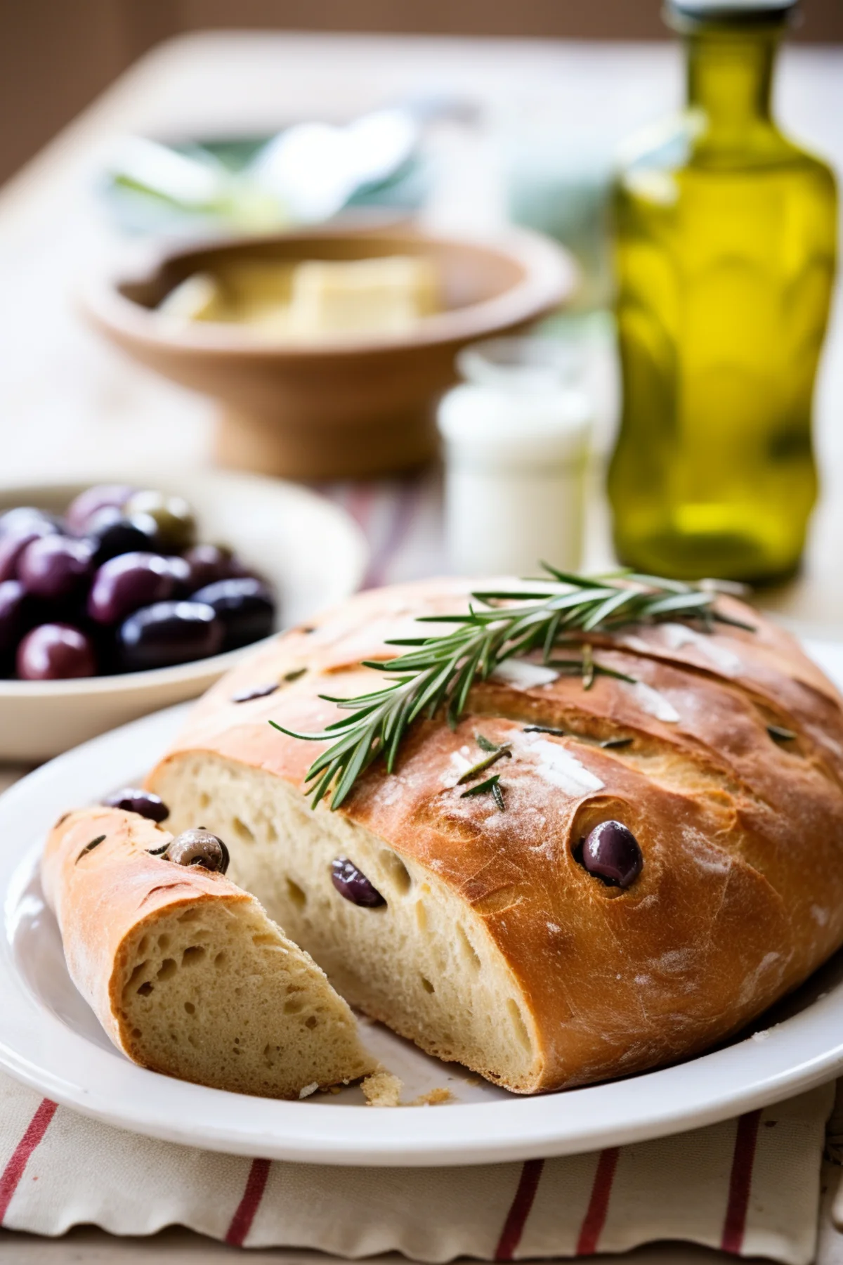 Cypriot Olive Bread with Rosemary (Eliopsomo)_001