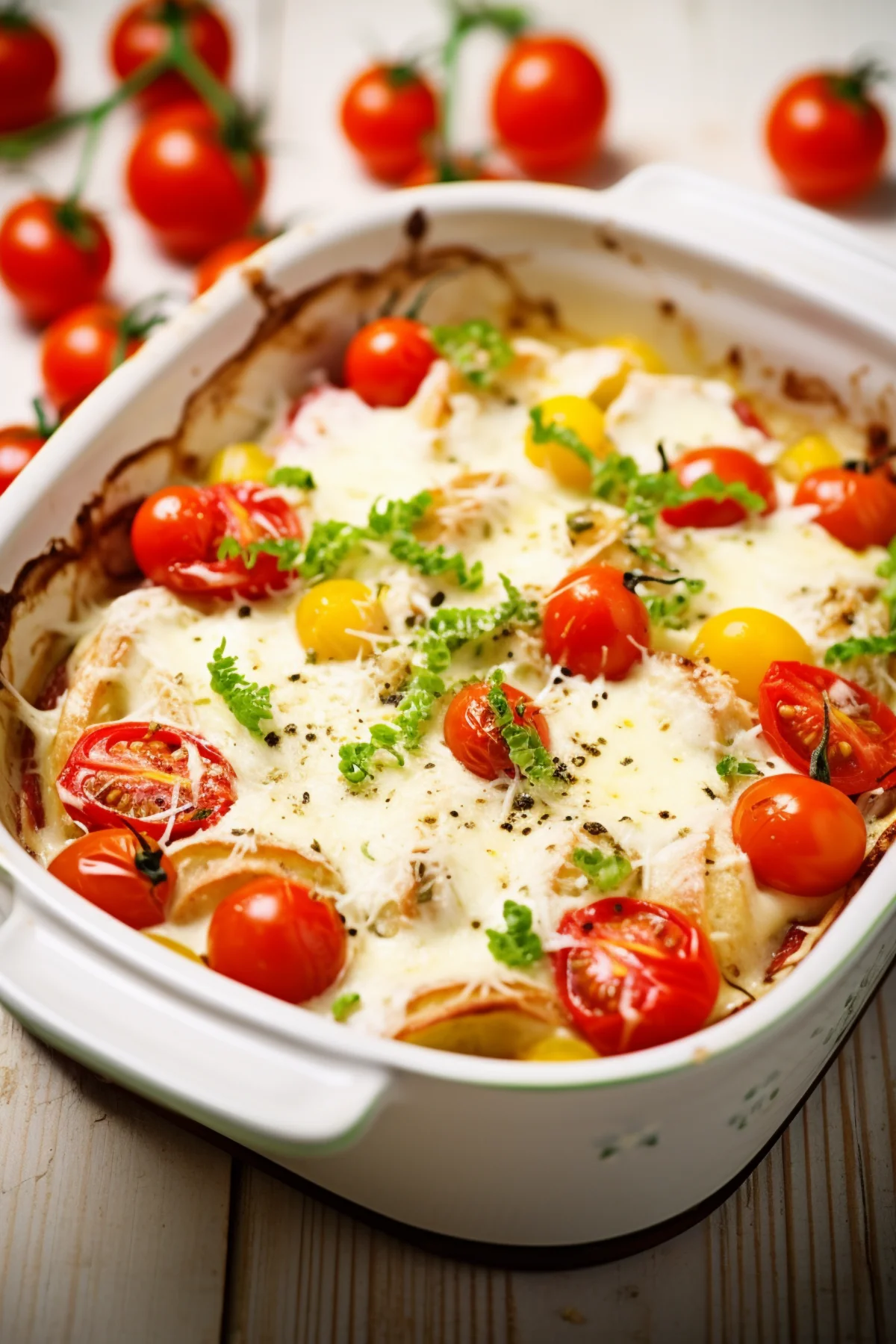 Egg and Tomato Breakfast Casserole with Herbs_001