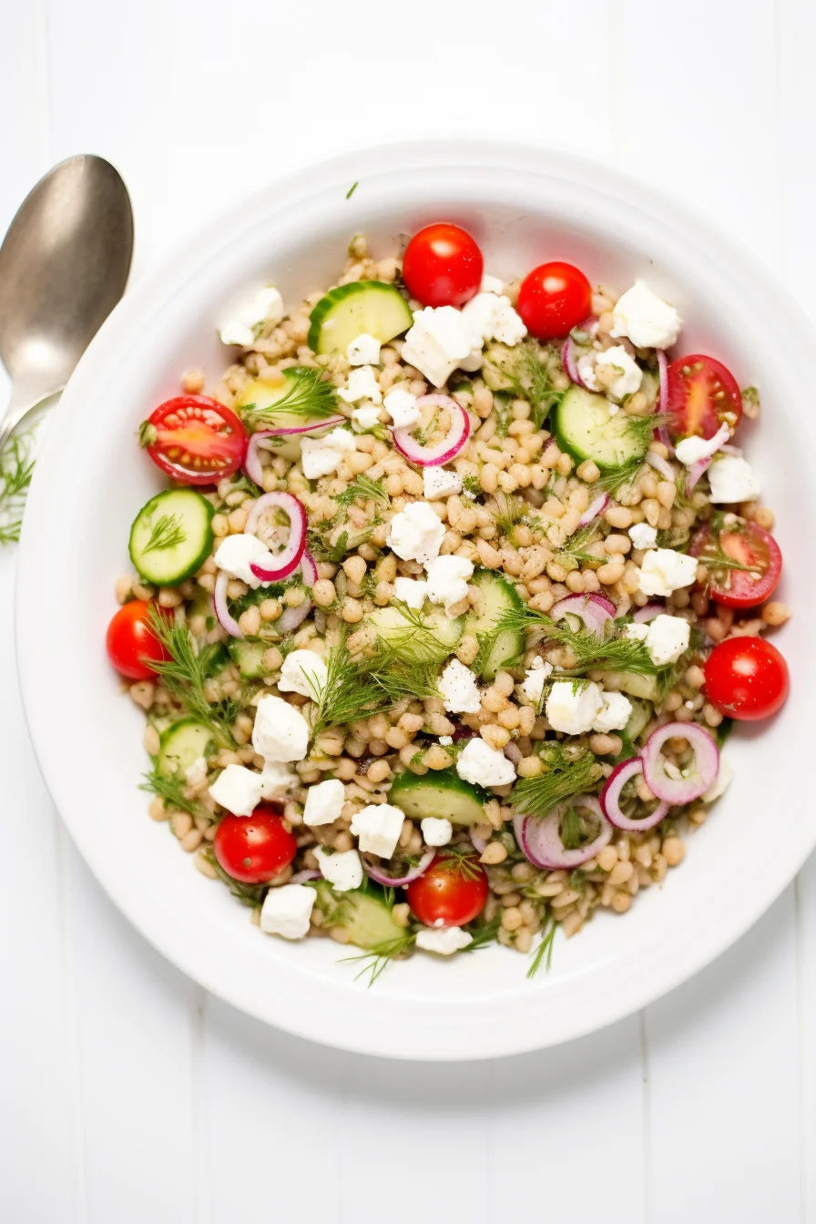 Egyptian Barley and Herb Salad