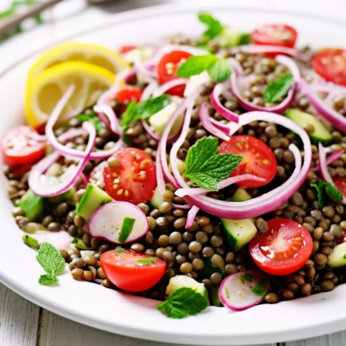 Egyptian Lentil and Tomato Salad (Salata Adas)_001