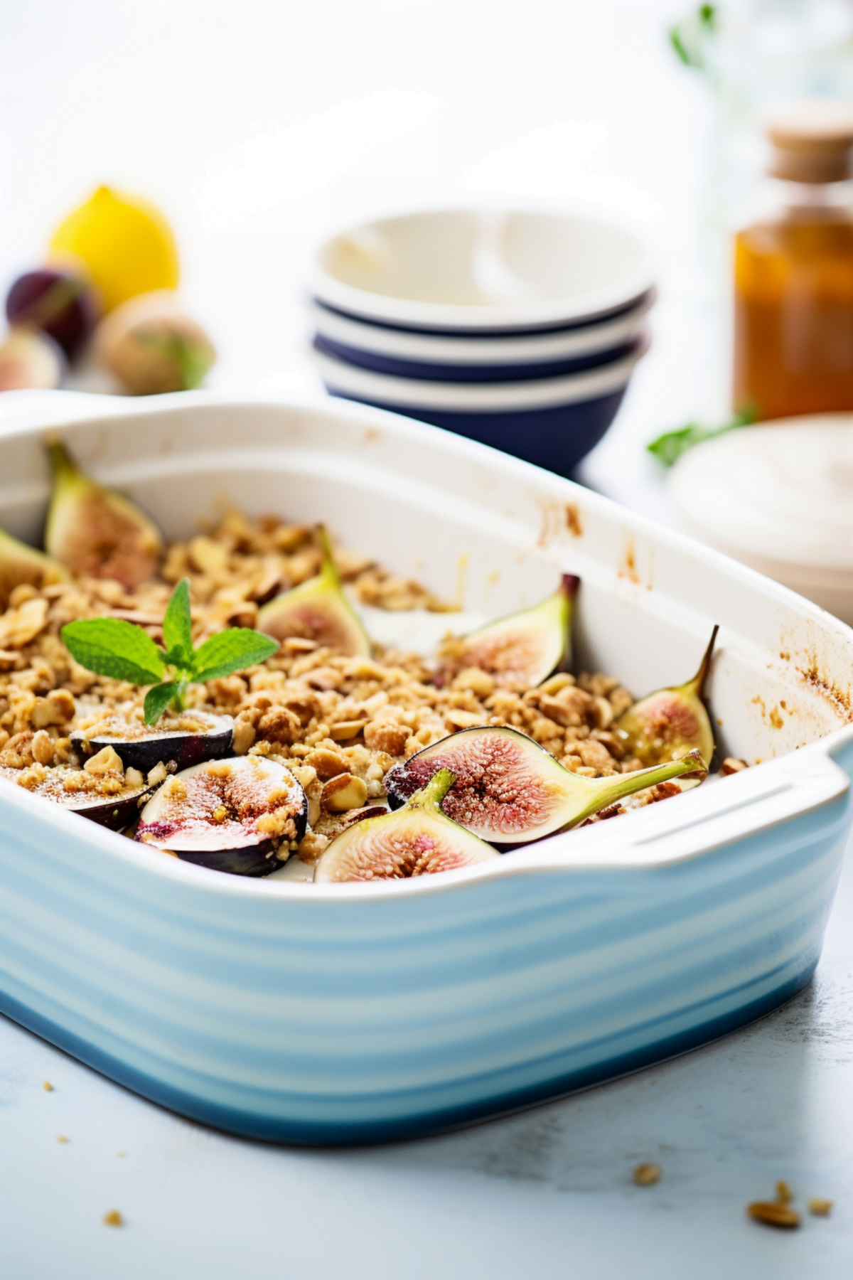 Formentera Baked Figs with Almond Crumble_001