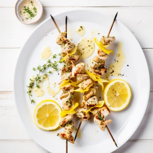 Greek Souvlaki with Lemon and Oregano Marinade_001
