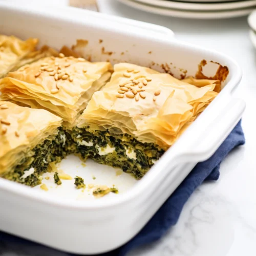 Greek Spanakopita with Spinach and Feta_001