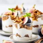 Greek Yogurt Parfait with Honey, Figs, and Walnuts_001
