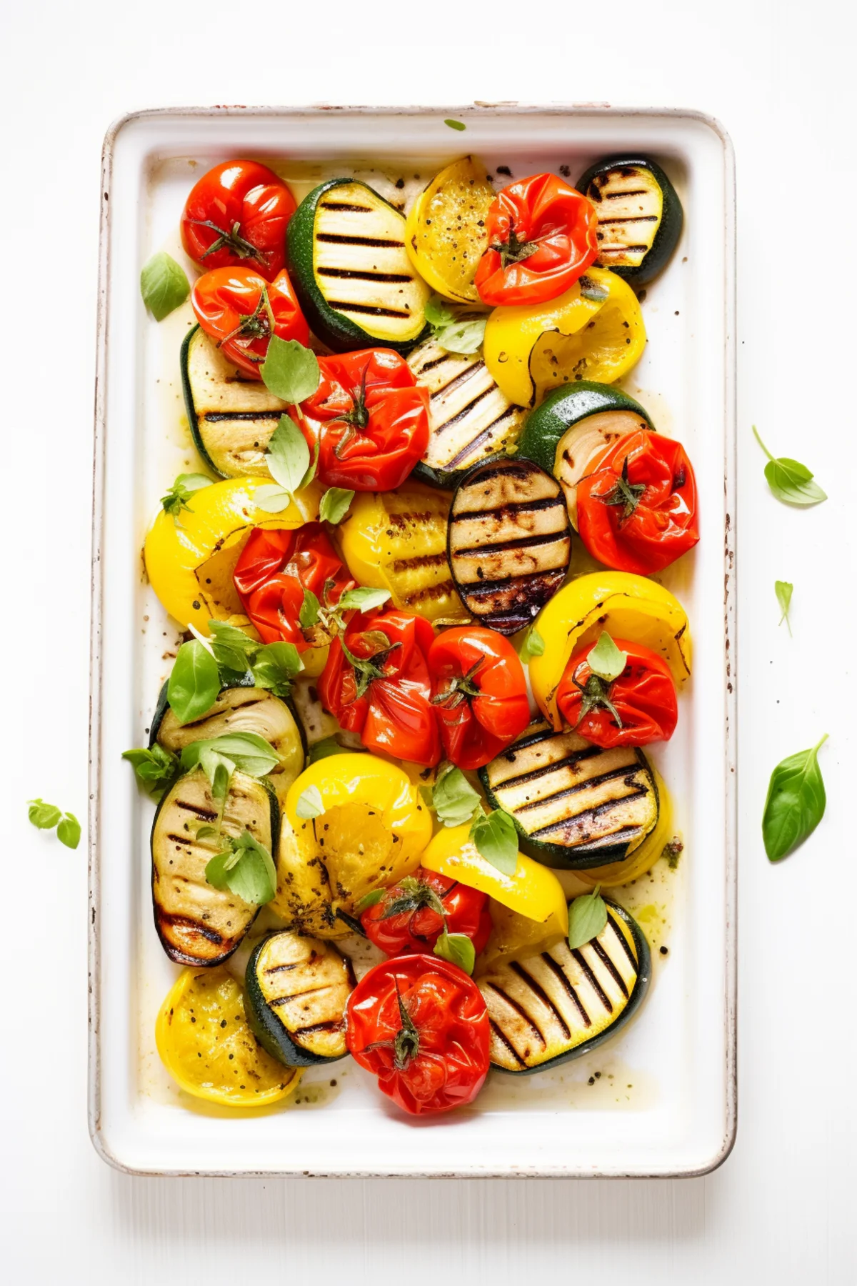Grilled Vegetables with Sicilian Herb Dressing_001