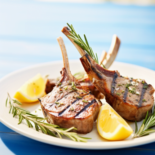 Herbes de Provence Grilled Lamb Chops_001