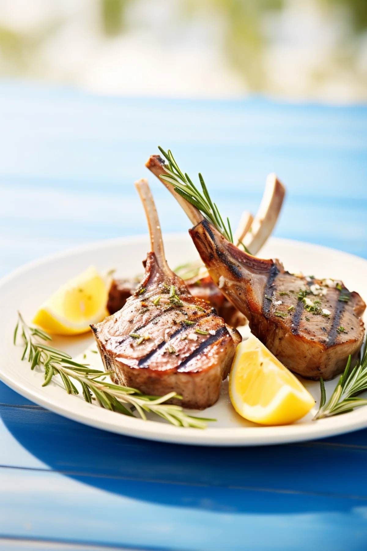 Herbes de Provence Grilled Lamb Chops_001